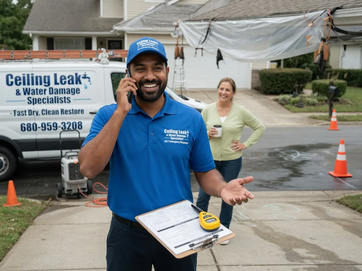 Ceiling Leak Cleanup Stollings, WV FAQs